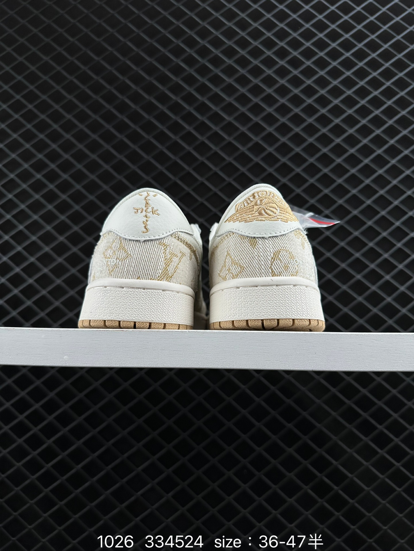 fragment design x Travis Scott x Nike Air Jordan 1 Low OG SP”Black/Green Toe“